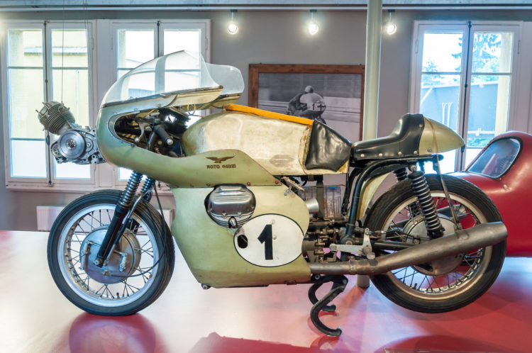 record holding v7 motoguzzi endurance bike