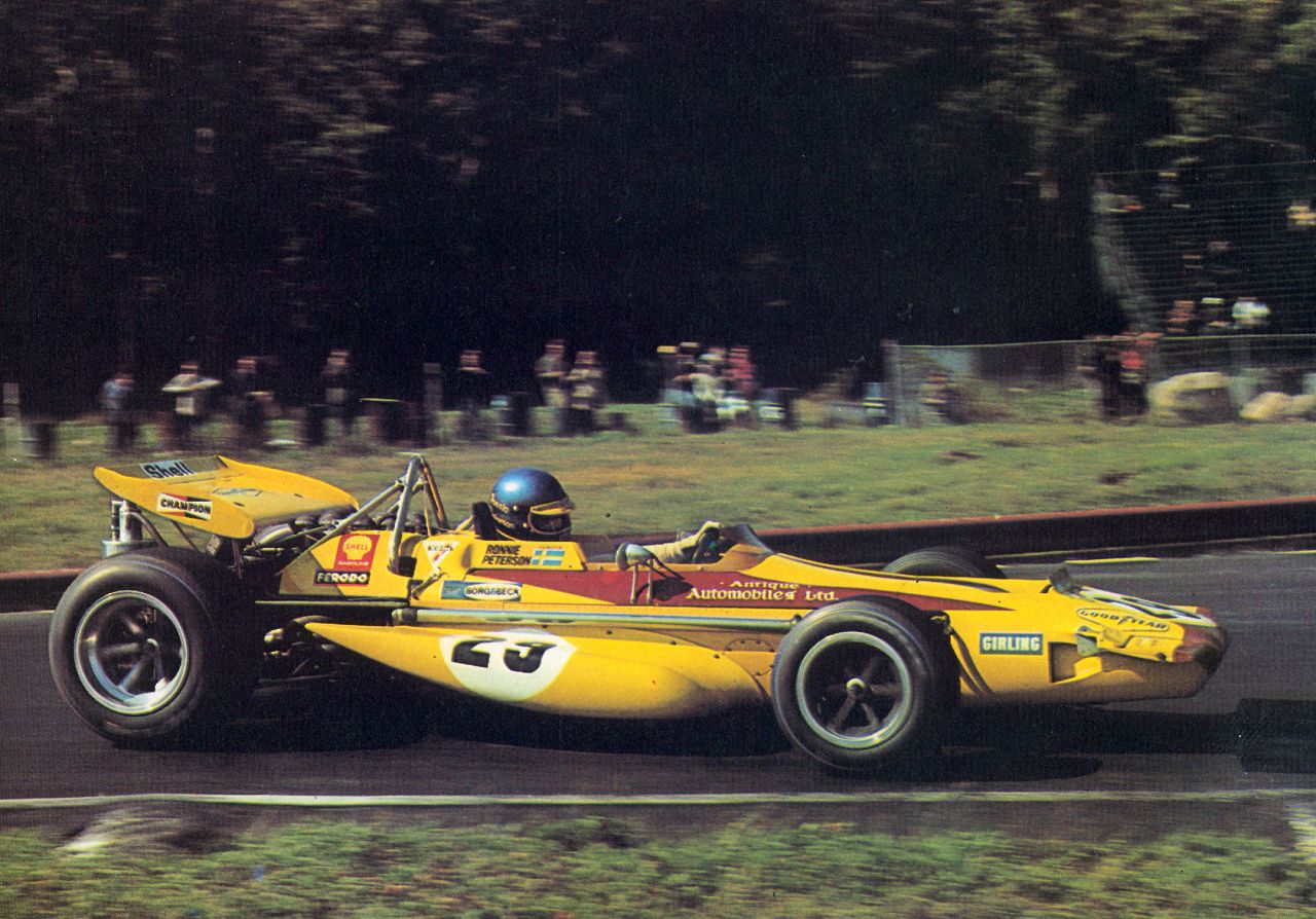 #USGP #F1 @WGI 1970 Watkins Glen (Ronnie Peterson, March 701 ...
