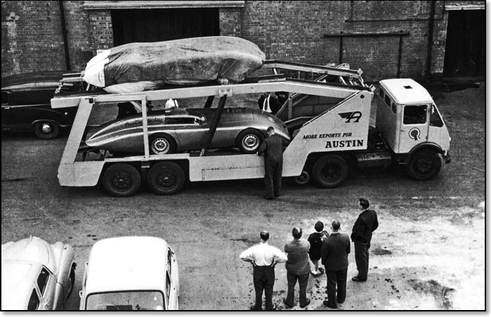 Load In Thursday vol-251 #transporterthursday #austinHealey #bonneville