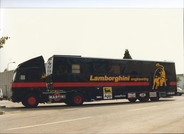 Lamborghini transporter