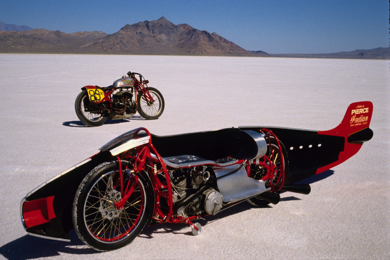 #Indian #Motorcycles #saltflats style