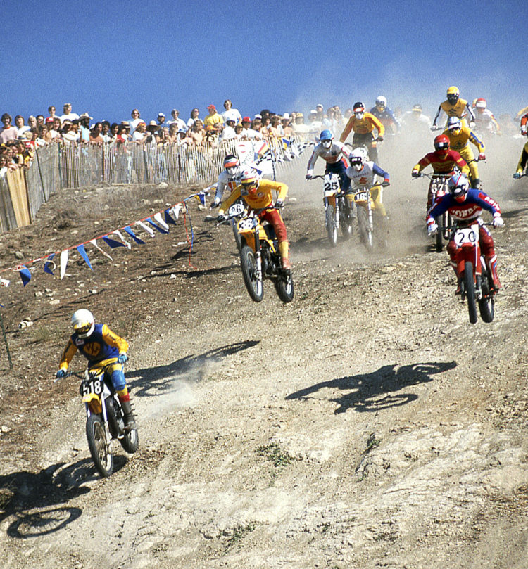 Saddleback 250 Trans Am race 1976  Maico - Honda - Suzuki