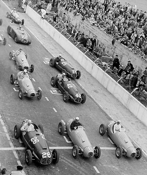 1948 coupe des petites cylindr es - reims #ferrari 