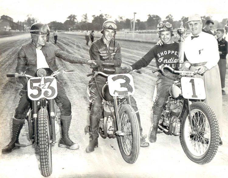 bsa harley indian flattrack