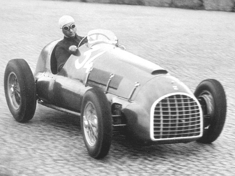 1949 gp dell'autodromo di monza - practice #ferrari