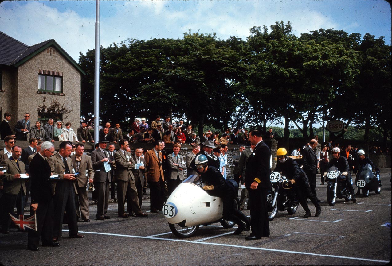 start of the 1957 #IOMTT start of the 1957 #IOMTT