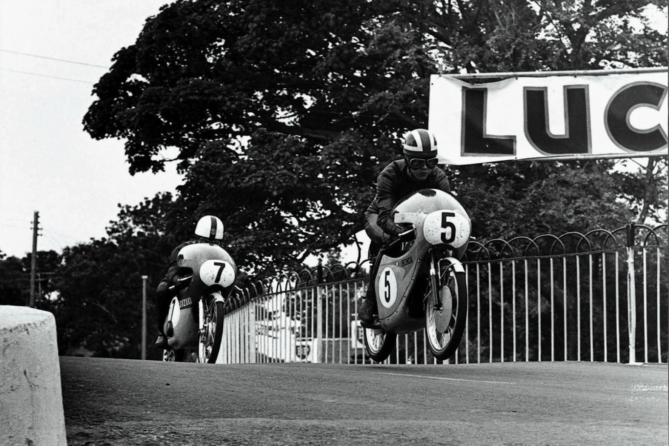 ralph bryans getting air during the 50cc tt 1964 #motorcycles ...