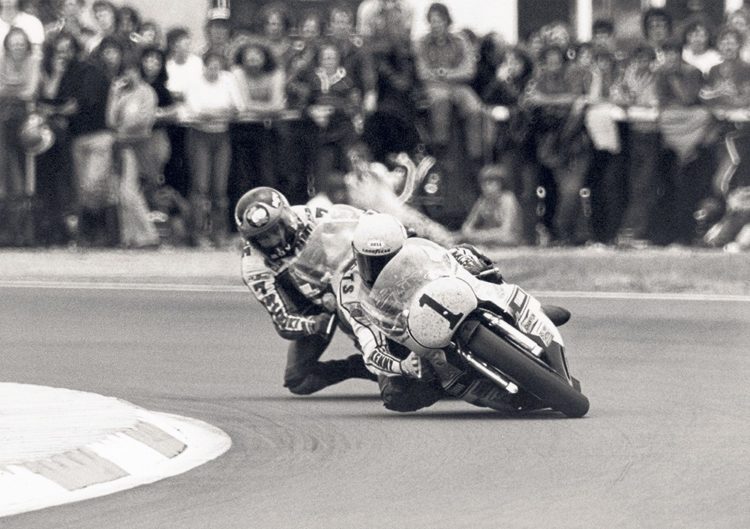 Kenny Roberts and Barry Sheene