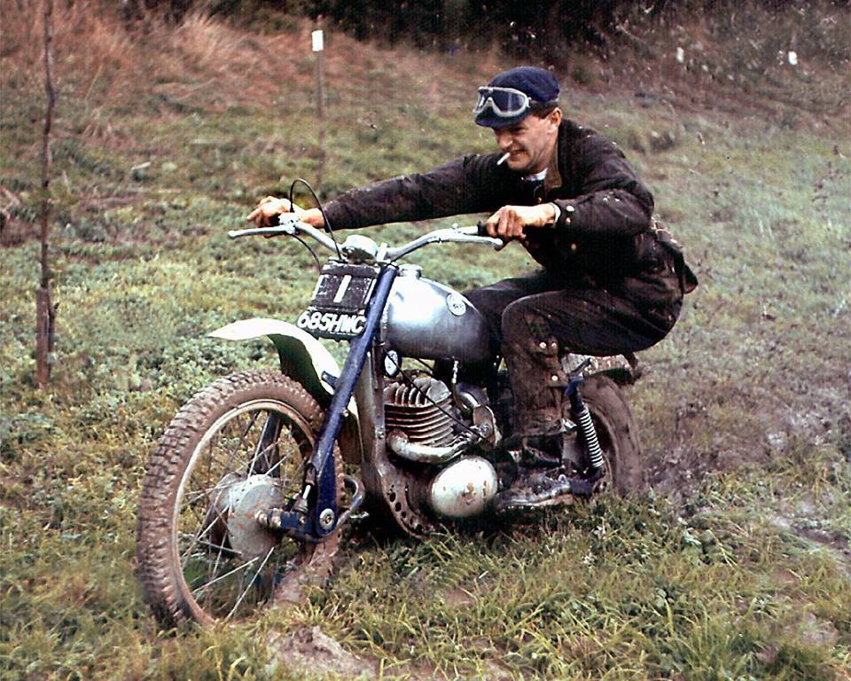 don smith on a greeves #Trials #Motorcycle don smith on a greeves #Trials #Motorcycle