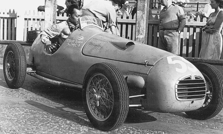 1947 manx cup - isle of man #simca-gordini