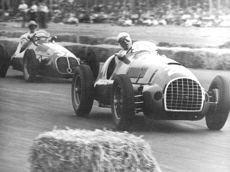 1949 brdc intl trophy - silverstone #ferrari