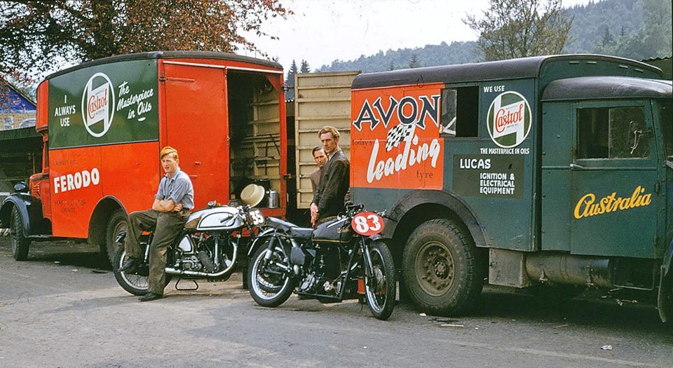 spa francorchamps 1953 #motorcycle #Racing