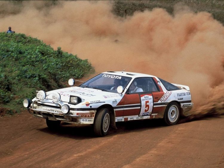  Lars Erik Torph And Robin Ulyate In A Toyota Supra #Rally