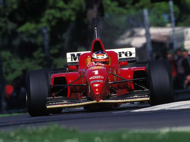  Michael Schumacher In A Ferrari F310 1996 