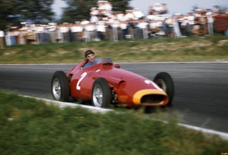  Juan Manuel Fangio In A Maserati 250F 1956 #F1