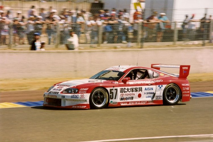  The Toyota Supra Gt Lm Of Masanori Sekiya Masami #LeMans