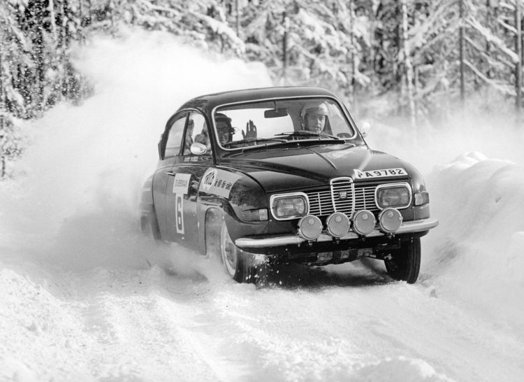  Simo Lampinen And Arne Hertz In A Saab 96 V4 #Rally