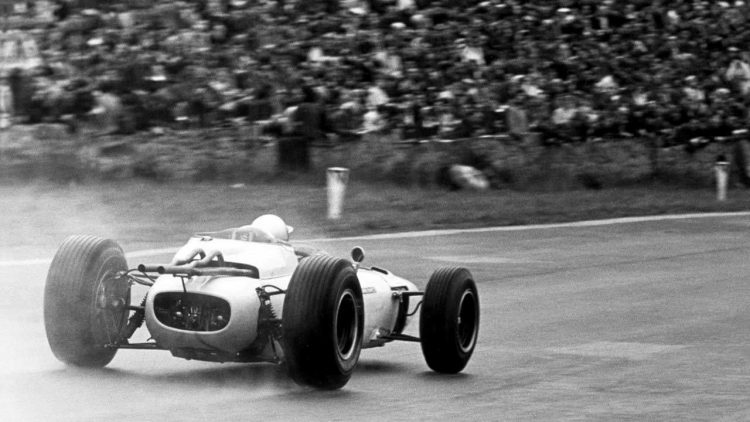  The Honda Ra272 During The Gran Premio De Mexico #F1