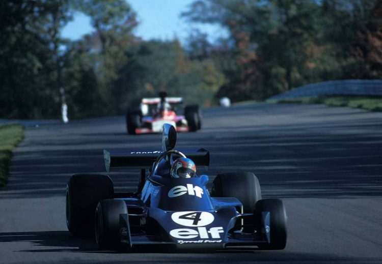  Patrick Depailler In His Tyrrell 007 At During The #F1