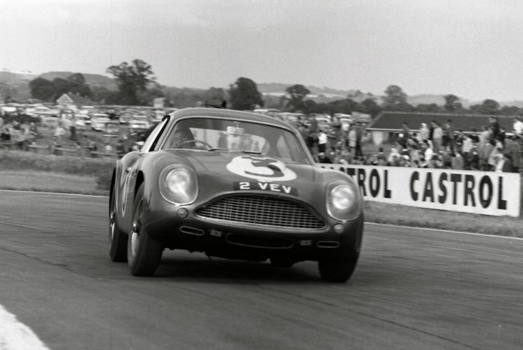  Jim Clark In An Aston Martin Db4Gt Zagato During 