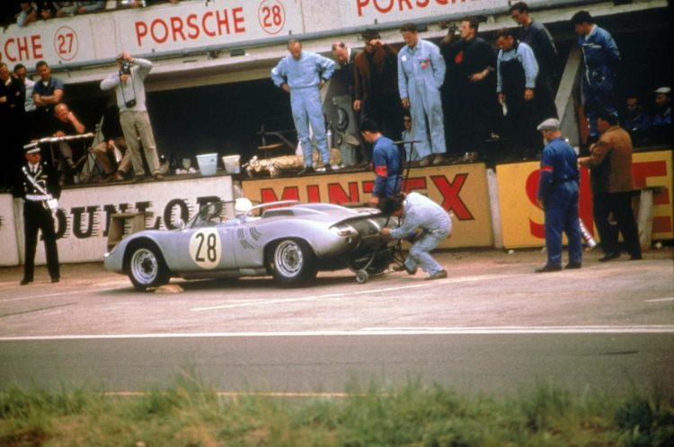  The Porsche 718 Wrs Of Edgar Barth And Herbert #LeMans