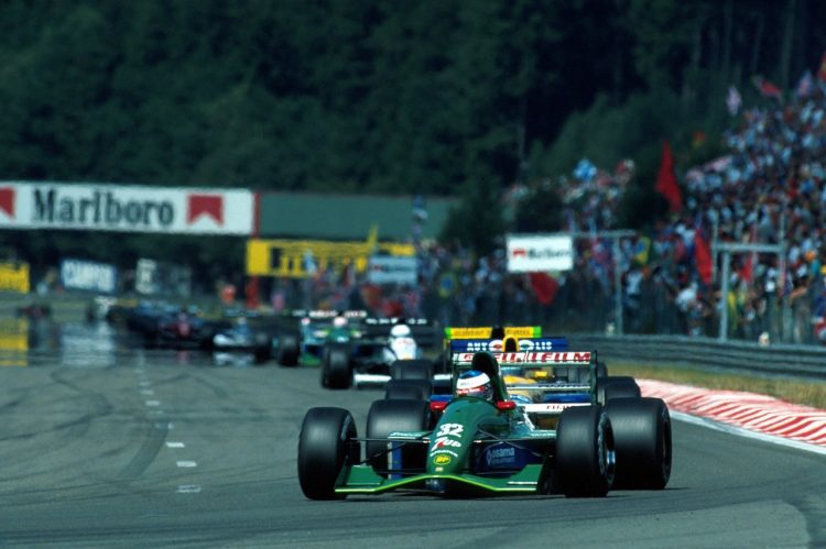  Michael Schumacher In The Jordan 191 At Circuit De #F1
