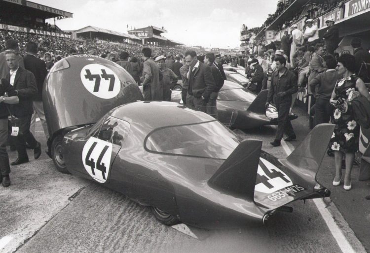  One Of The Cd Panhard Lm 64S In The Pits Of Le #LeMans