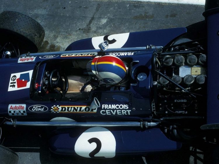  François Cevert In A Tyrrell 701 In 1970 #F1