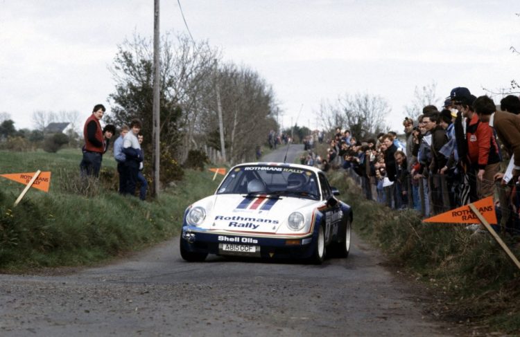  Billy Coleman And Ronan Morgan In Their Porsche #Rally