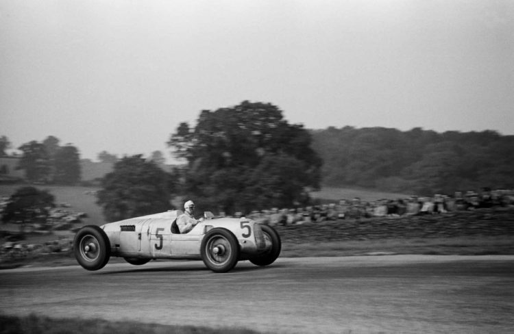 Bernd Rosemeyer In An Auto Union Type C During The 
