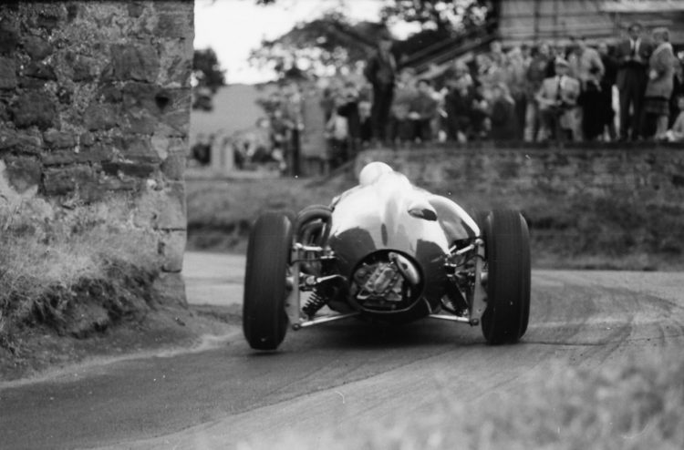  The Backside Of Tony Marshs Brm P48 At The 