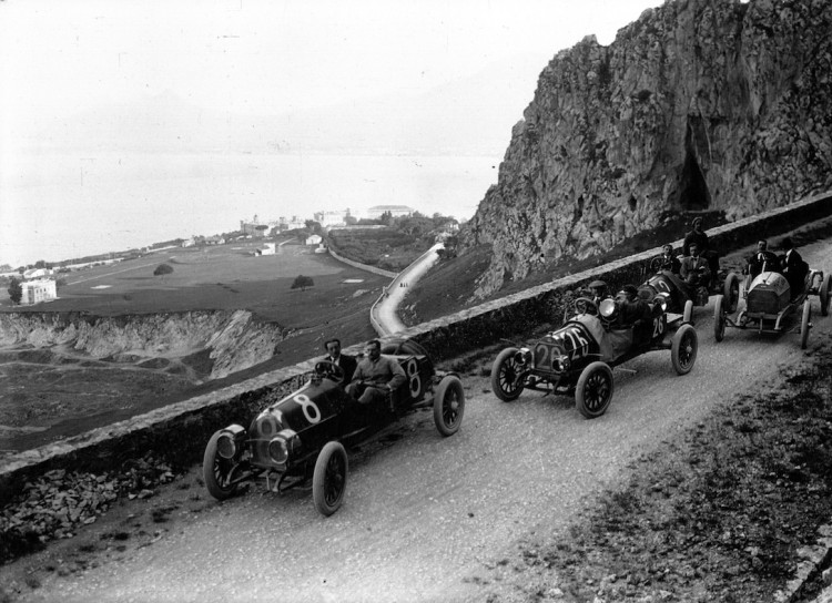  Team Aquila Italiana At The 1913 Targa Florio 