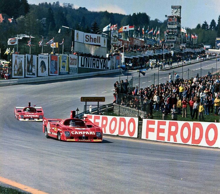  Jacky Ickx Leading Henri Pescarolo In Their Alfa 