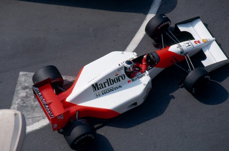  Gerhard Berger In The Mclaren Mp47A In Monaco #F1