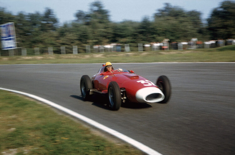  Luigi Musso In His Ferrari 801 At The Gran Premio #F1