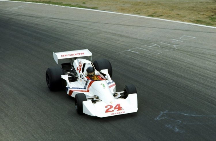  James Hunt In The Hesketh 308B During The Italian #F1