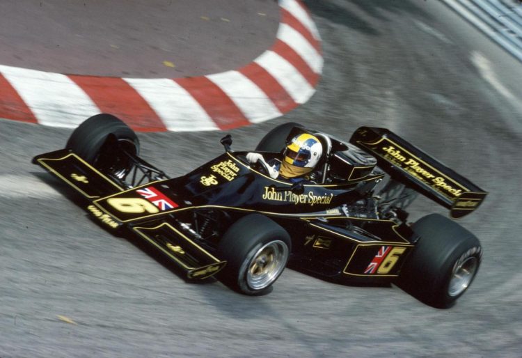  Gunnar Nilsson In A Lotus 77 During The Monaco #F1