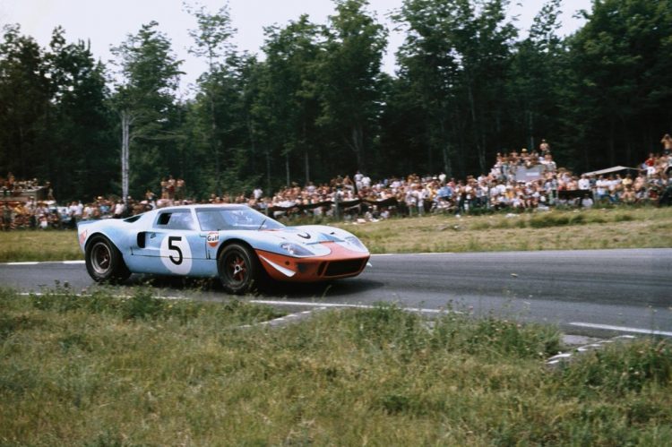  A Ford Gt40 At The 6 Hours Of Watkins Glen 1968 