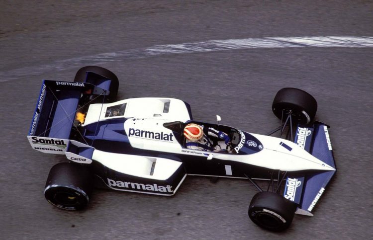  Nelson Piquet In A Brabham Bt52B At The Monaco #F1