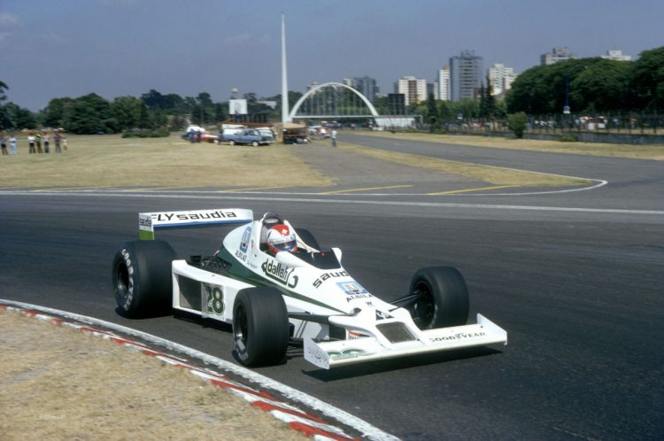  Clay Regazzoni In His Williams Fw06 At The #F1
