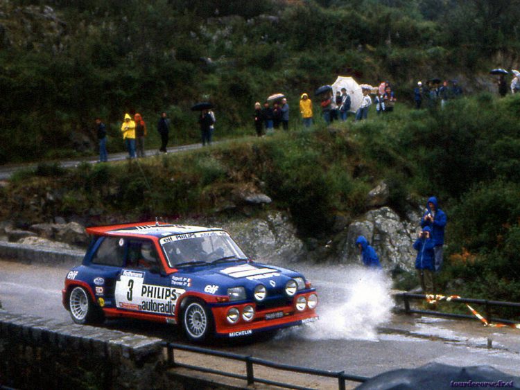  The Renault 5 Maxi Turbo Of Jean Ragnotti And #Rally