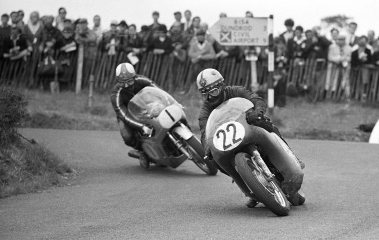  Roy Reed And Mike Hailwood At The Ulster Grand #Motorcycle