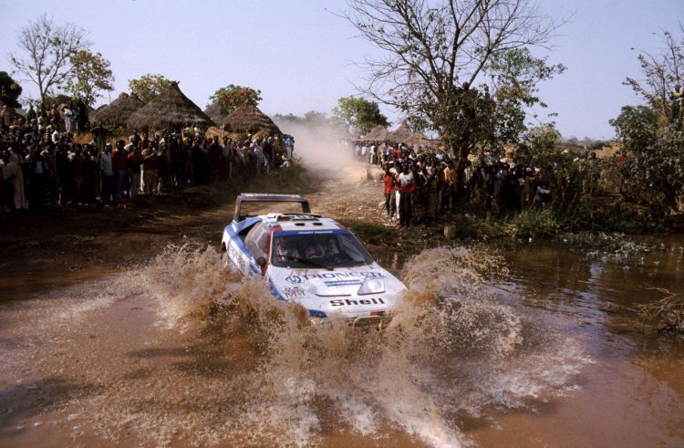  Ari Vatanen And Co Driver Bruno Berglund Making A #Rally