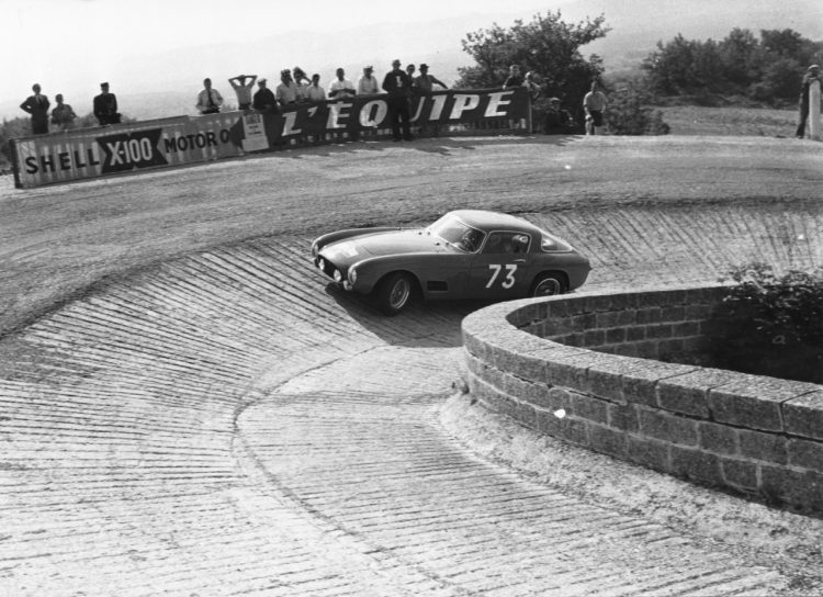  Alfonso De Portago And His Ferrari 250 Gt #Rally