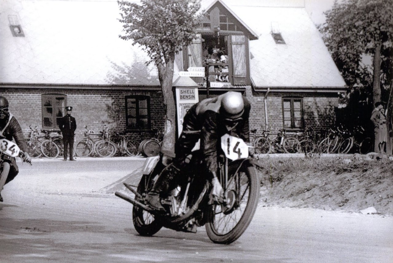 Jimmie Simpson #Norton 500 930 SwedishGP #Motorcycle