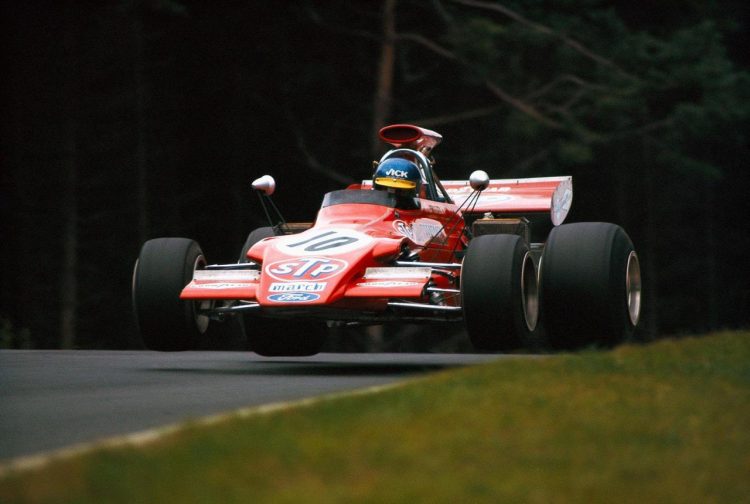  Ronnie Peterson Getting Air With His March 721G #F1