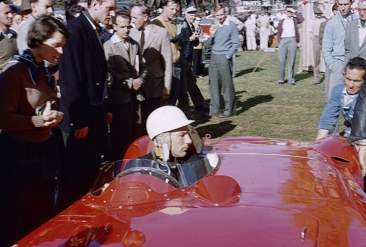  Stirling Moss And The Works Maserati 300S At 
