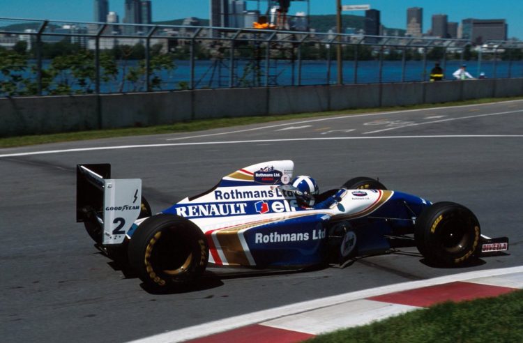  Williams Fw16 With David Coulthard Behind The #F1