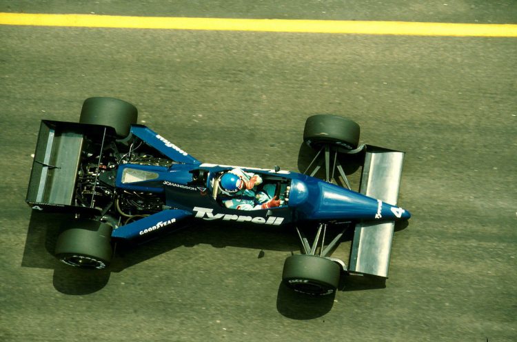  Stefan Johansson And The Tyrrell 012 In Brazil #F1