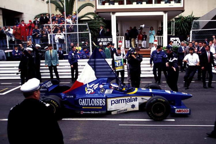 Winners Circle Oliver Panis Celebrates His One #F1